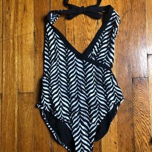 Diane von furstenberg one piece swimsuit